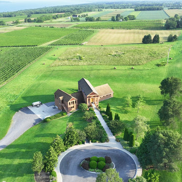 Lamoreaux Landing Rock Round Riesling