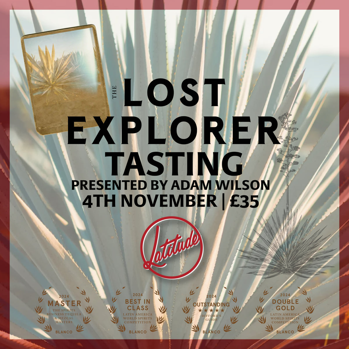 The Lost Explorer Tequila & Mezcal Tasting