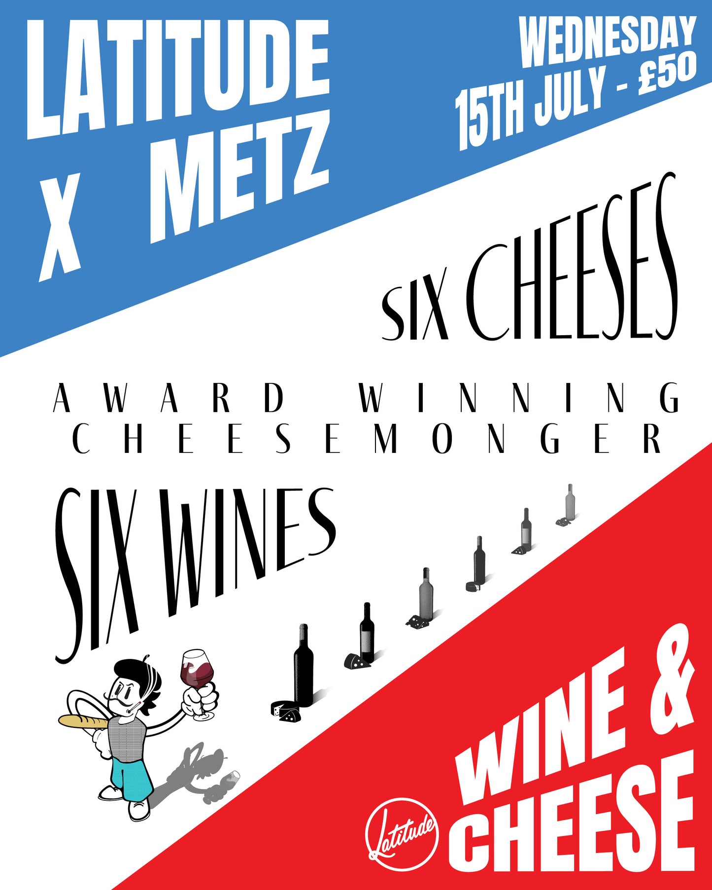 French Wine & Cheese Tasting With Metz Cheesemongers
