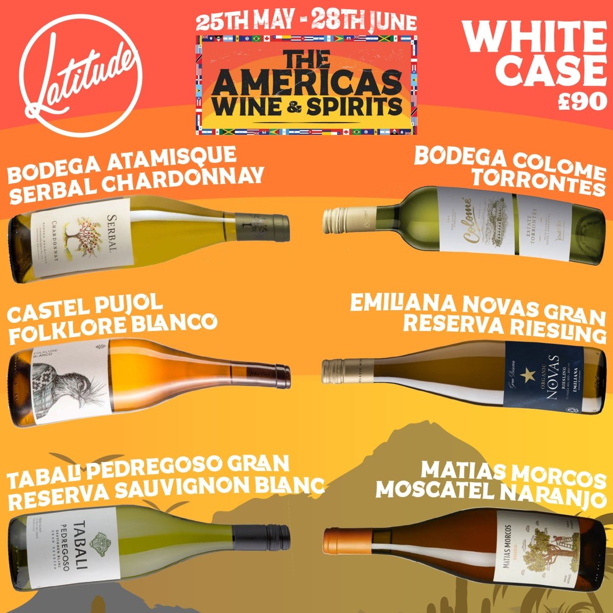 WHITE Americas Wine Case - Latitude Wine & Liquor Merchant