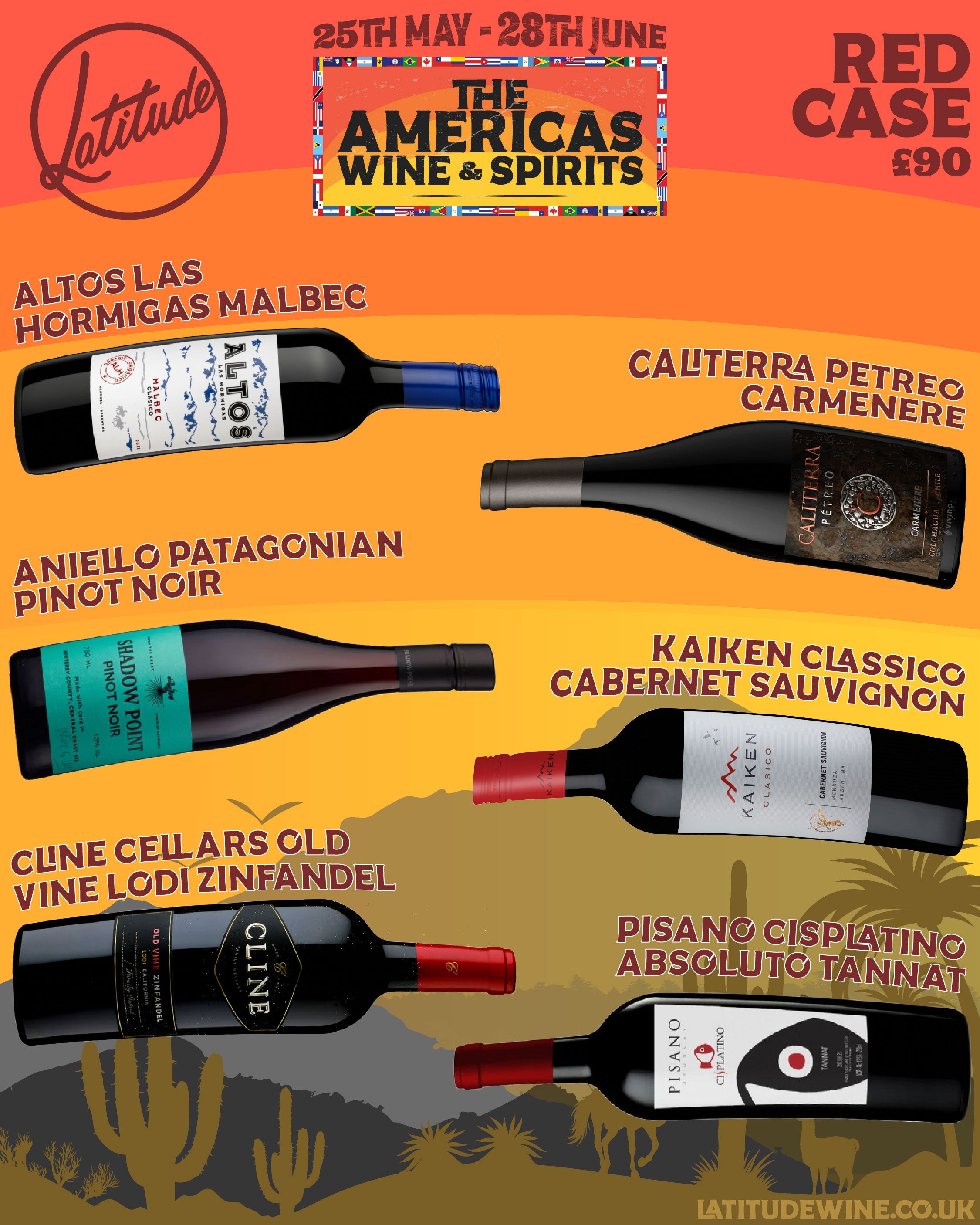 RED Americas Wine Case