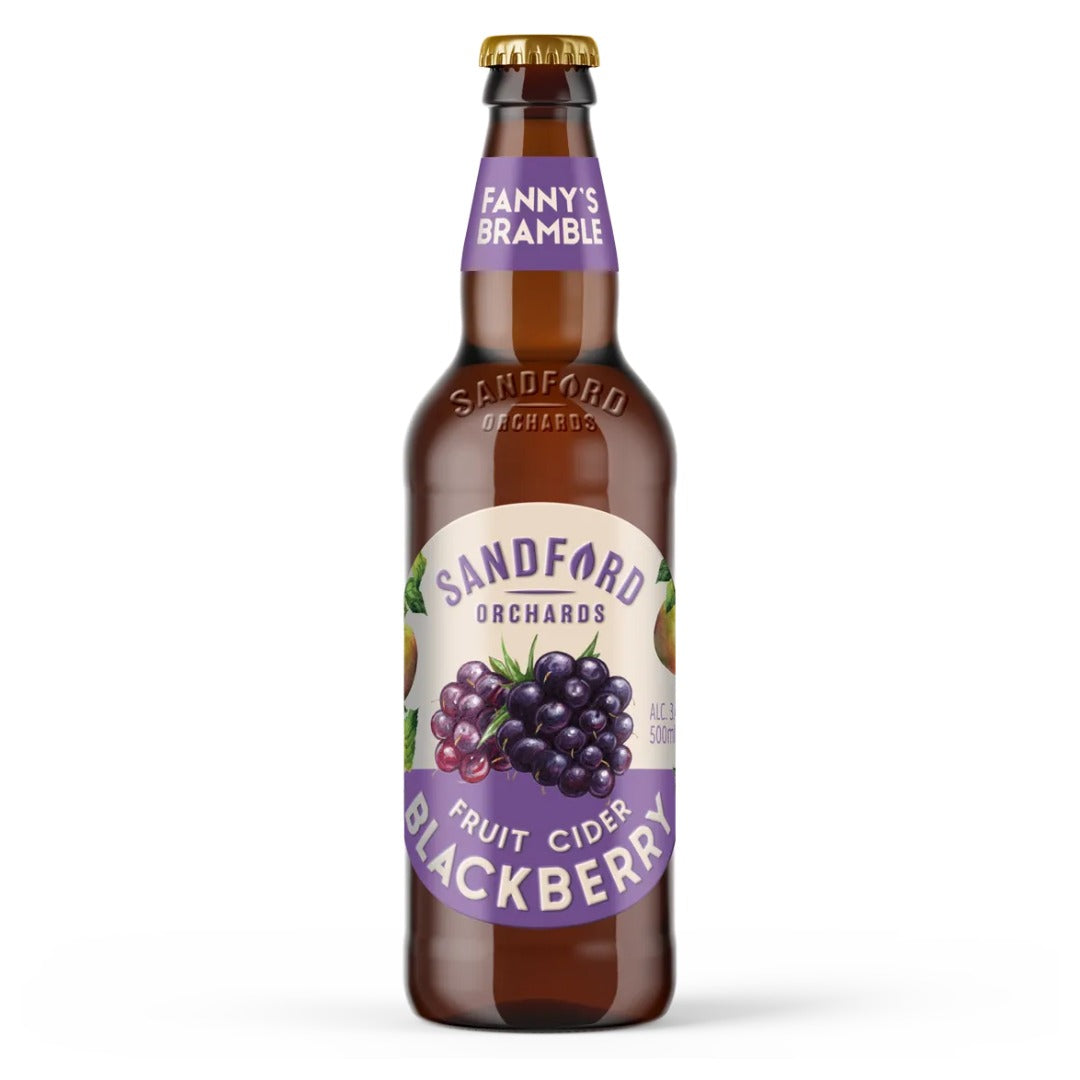 Sandford Orchards Blackberry Cider 500ml Bottle