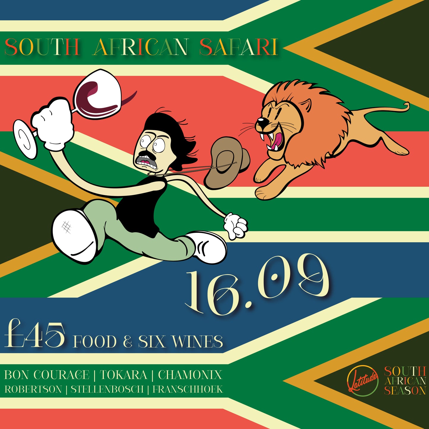 South Africa Season ~ ABS Wine Agency Presents Bon Courage, Tokara & Chamonix.