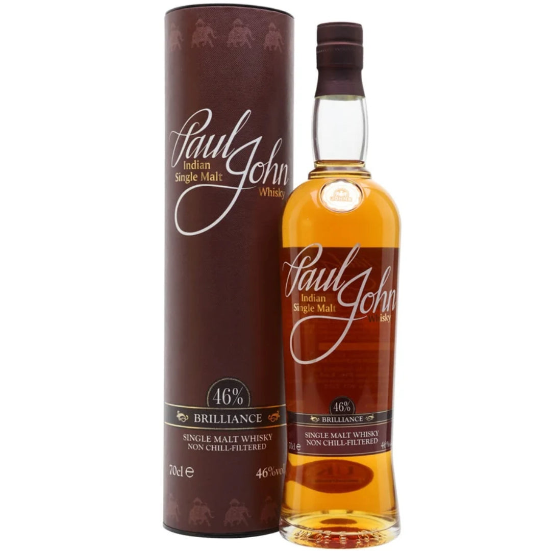 Paul John Brilliance Unpeated Indian Single Malt