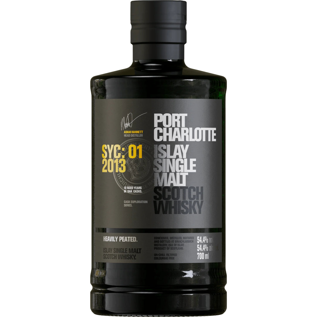 Bruichladdich Port Charlotte SYC:01 Syrah Cask