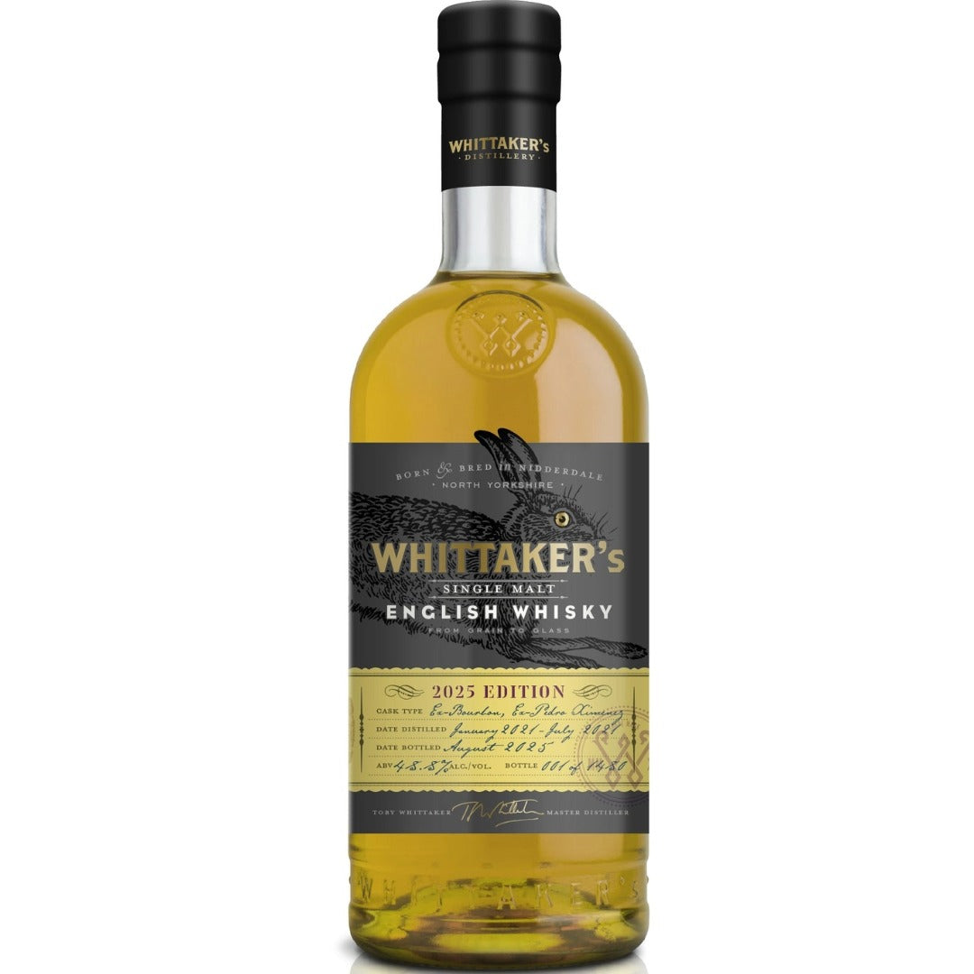 Whittaker's Single Malt: 2025 Bourbon & PX