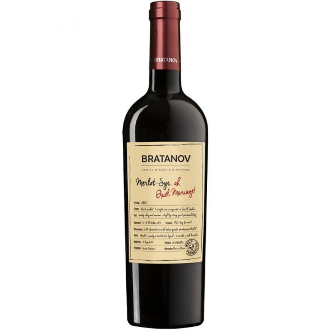 Bratanov Winery Merlot & Syrah Quel Mariage - Latitude Wine & Liquor Merchant