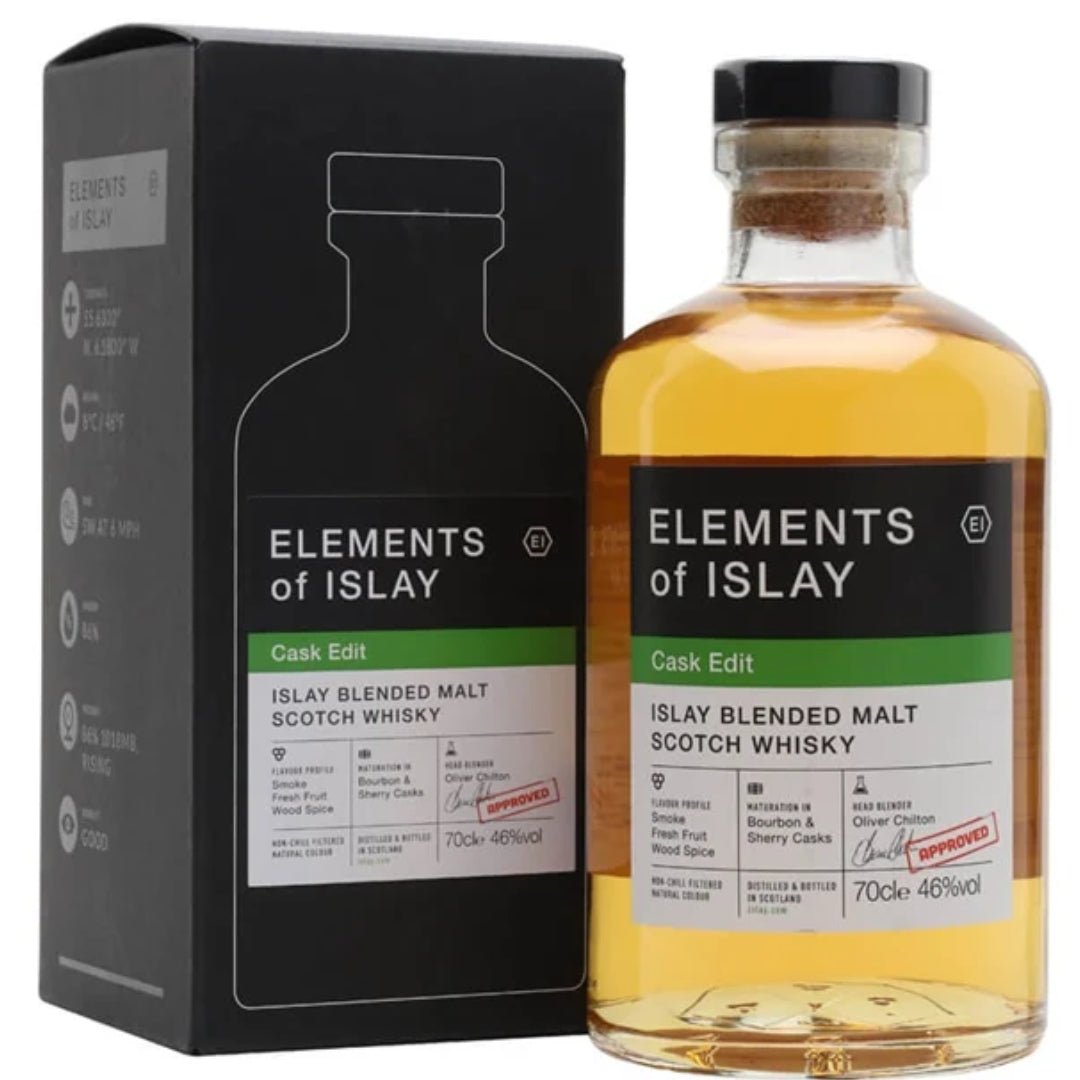 Elements of Islay Cask Edit Blended Islay Malt - Latitude Wine & Liquor Merchant