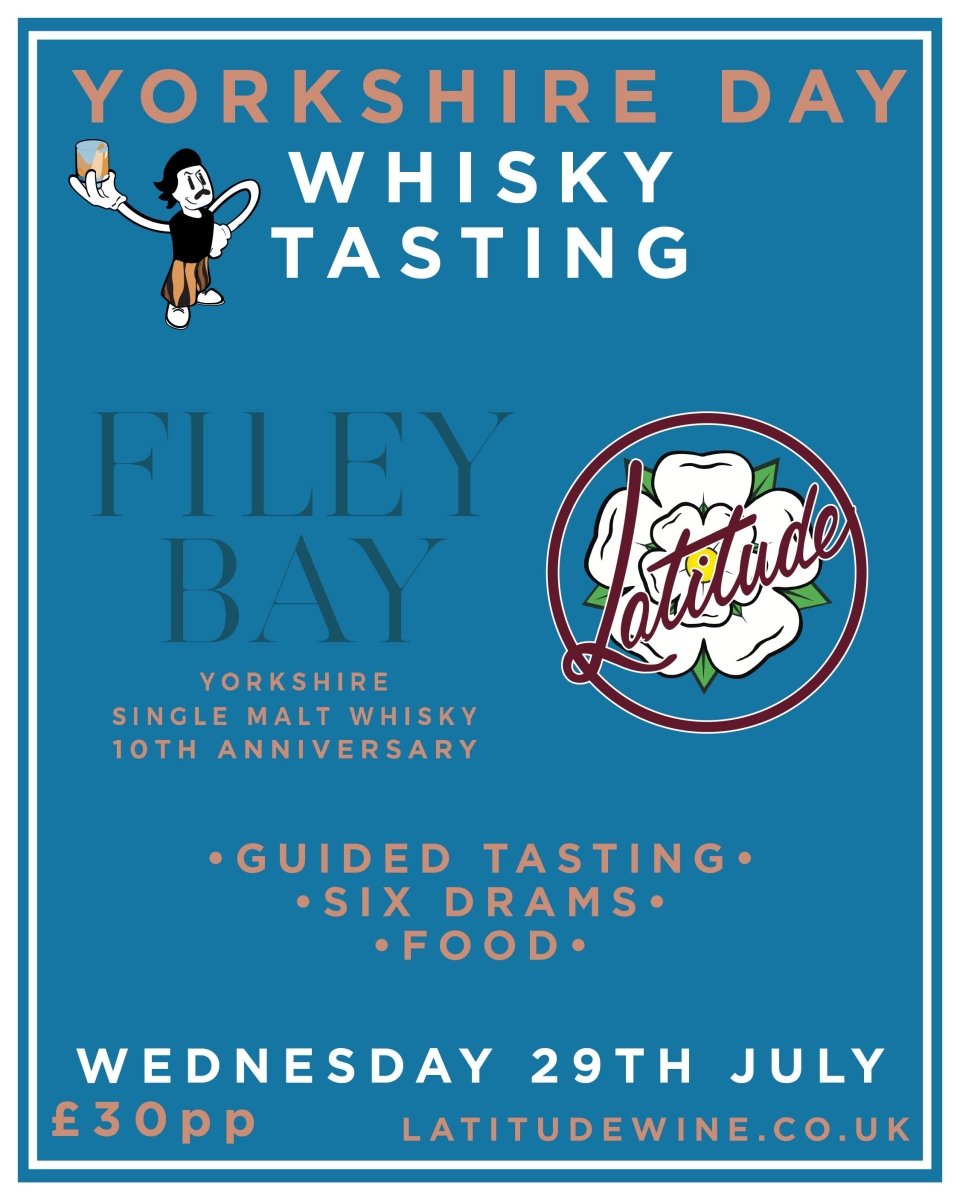 Filey Bay 10th Anniversary Whisky Tasting - Latitude Wine & Liquor Merchant