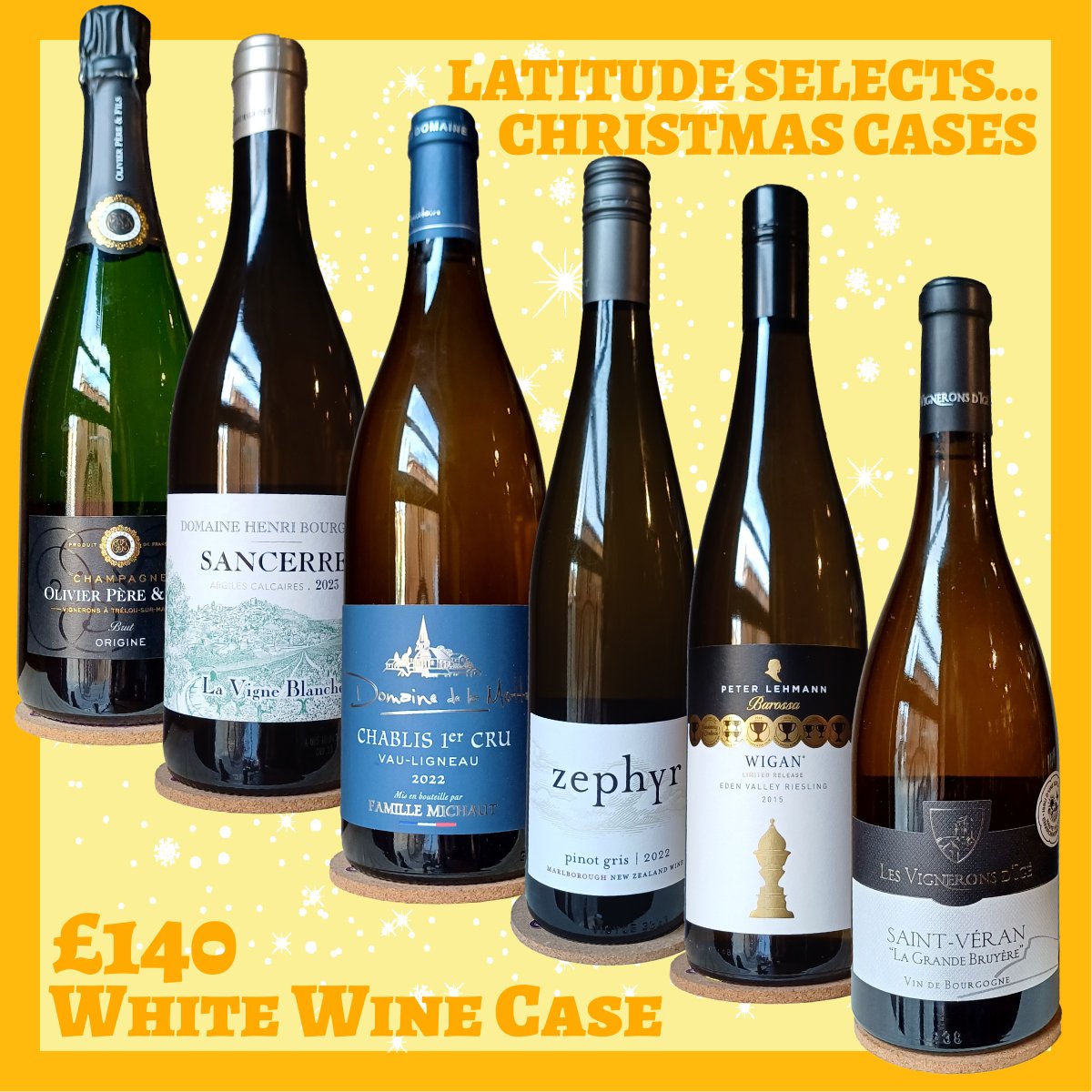 Latitude Selects XMAS CASE WHITE 140 - Latitude Wine & Liquor Merchant