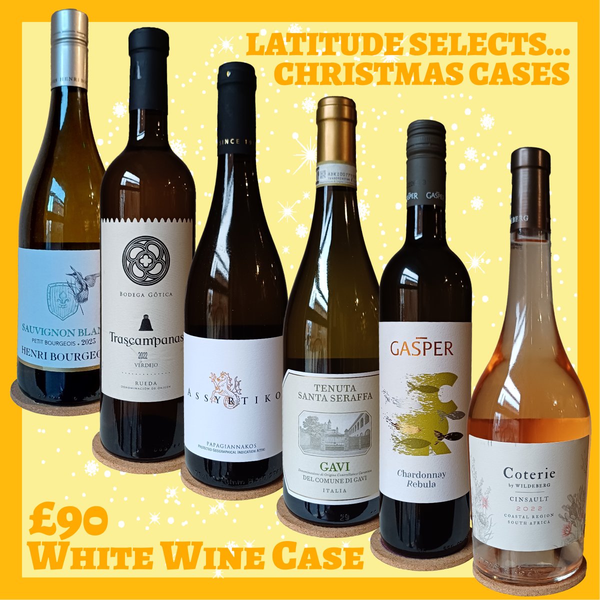 Latitude Selects XMAS CASE WHITE 90 - Latitude Wine & Liquor Merchant