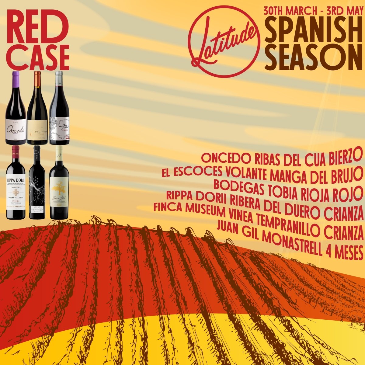 RED Spanish Wine Case - Latitude Wine & Liquor Merchant