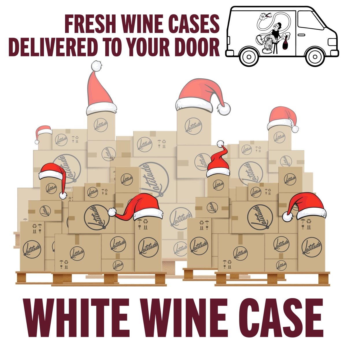 WHITE Case - Latitude Wine & Liquor Merchant