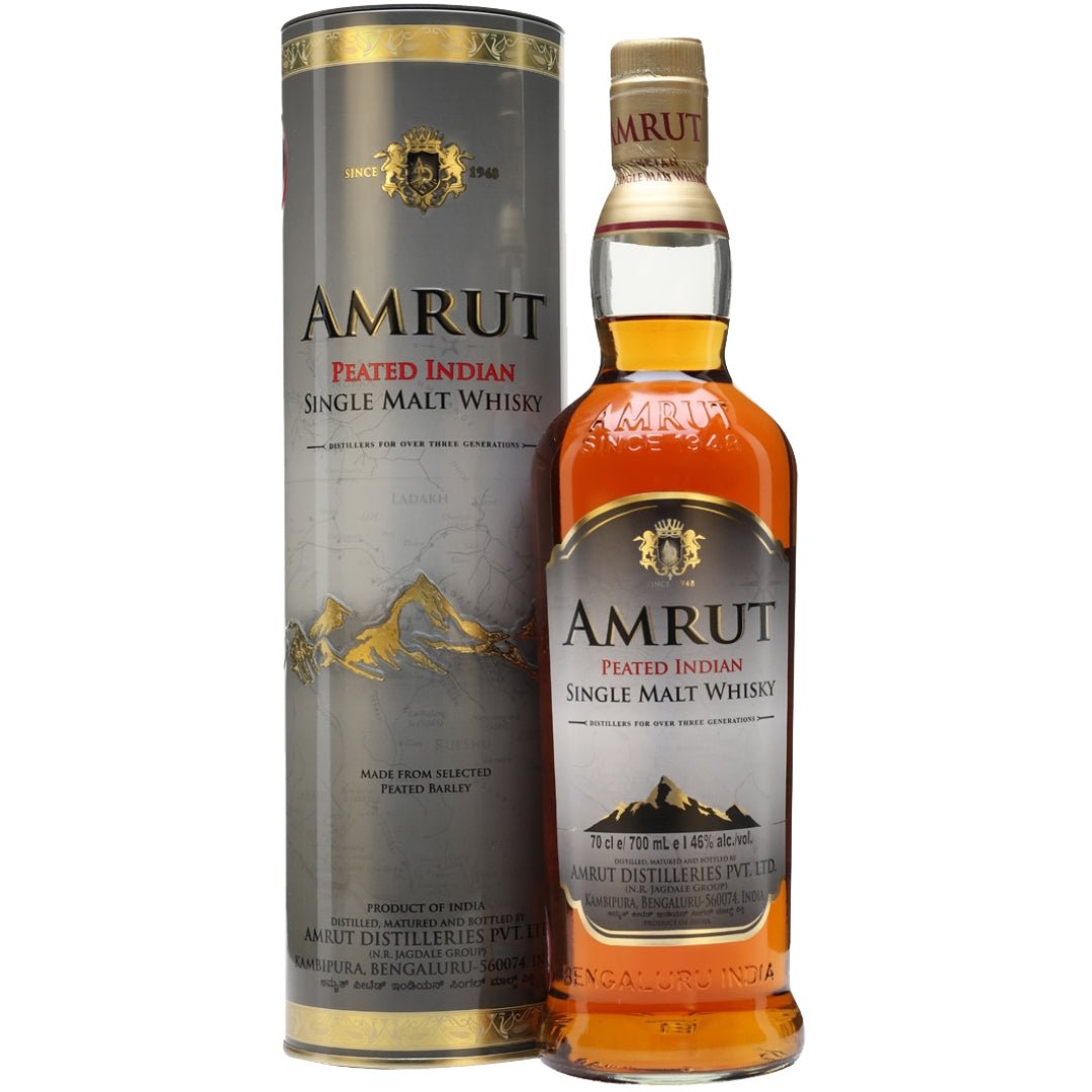 Amrut Indian Peated Malt - Latitude Wine & Liquor Merchant