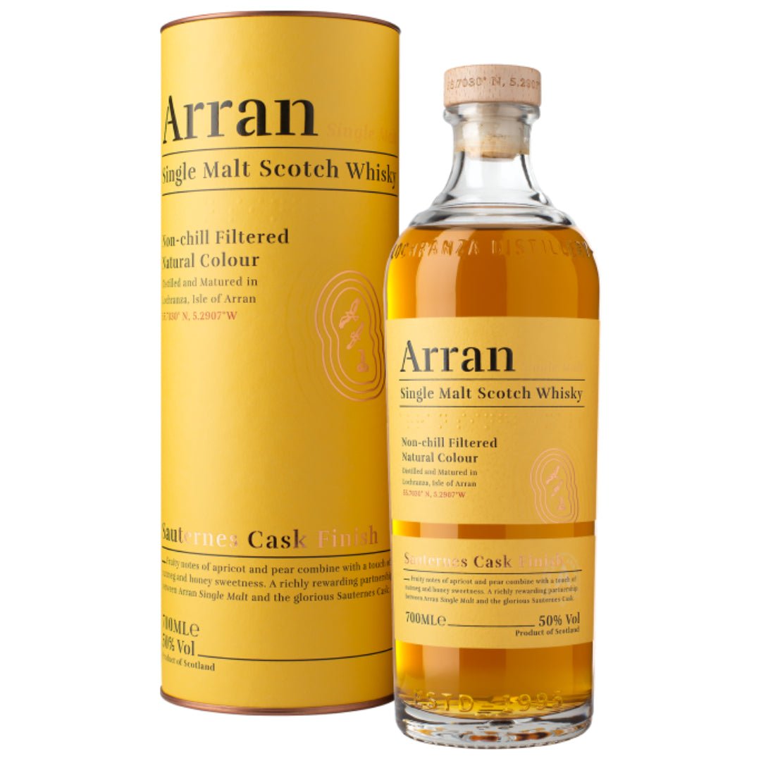 Arran Sauternes Cask Finish - Latitude Wine & Liquor Merchant