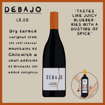 Debajo Dry Farmed Carignan - Latitude Wine & Liquor Merchant