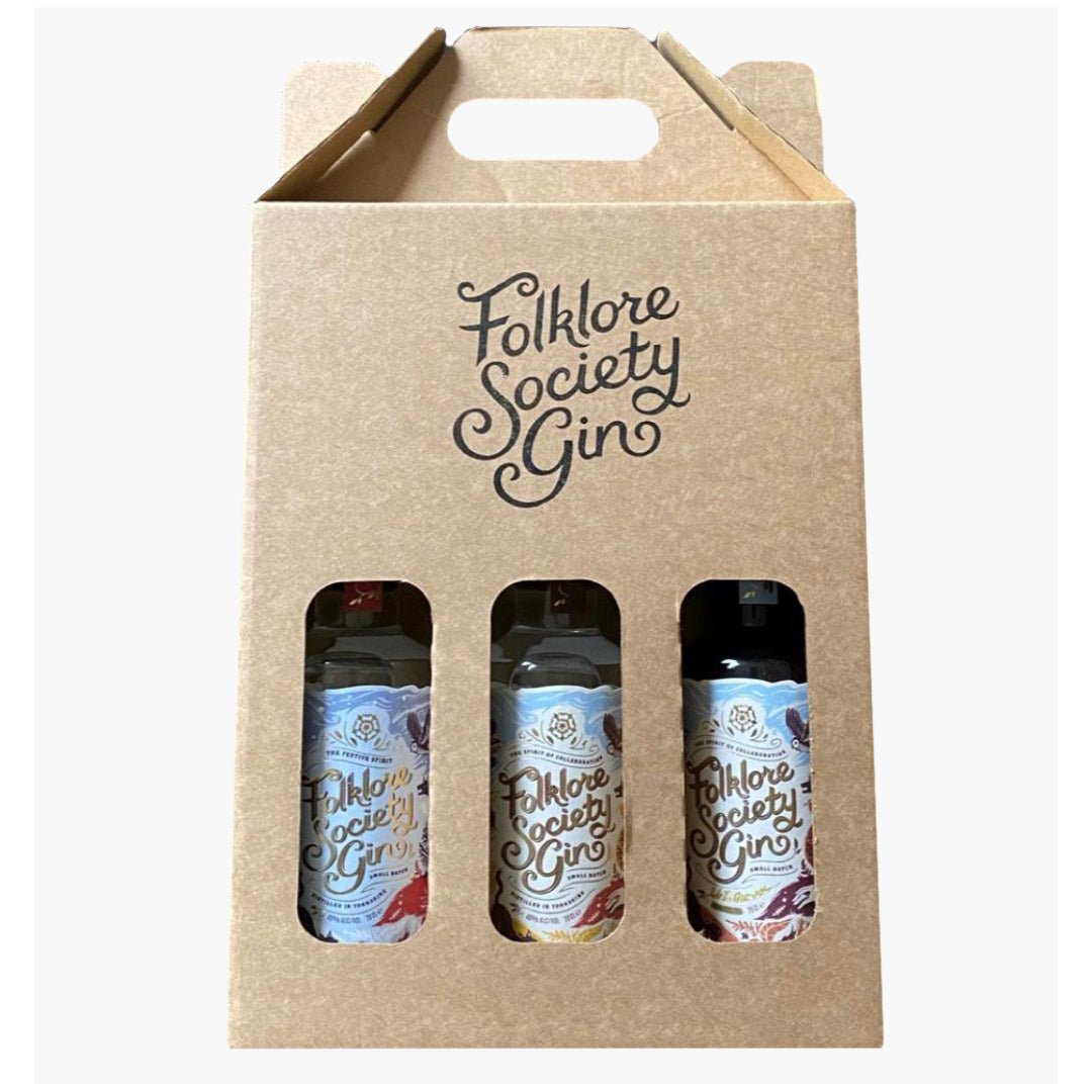 Folklore Society Gin Triple Gift Set - Latitude Wine & Liquor Merchant