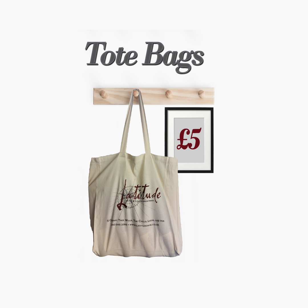 Latitude Branded Tote Bags - Latitude Wine & Liquor Merchant
